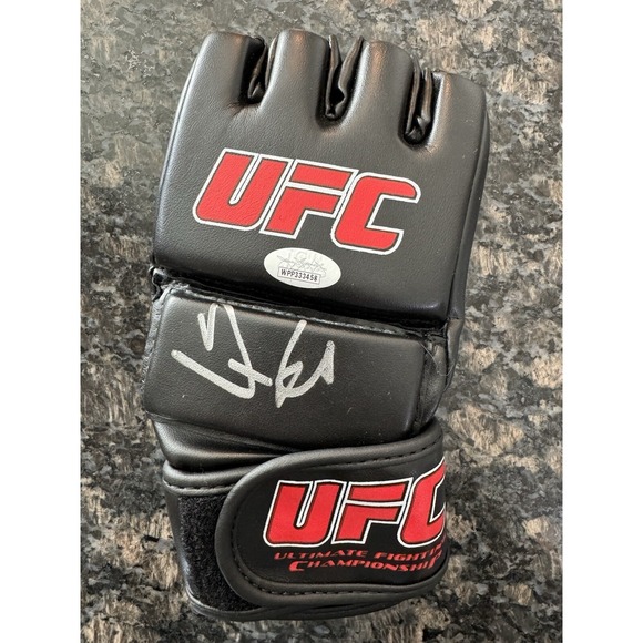 UFC Heavyweight Champion Frank Mir Authentic Autographed Glove JSA Verified